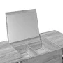 Sonoma gray dressing table with mirror 100x45x76 cm by vidaXL, Bedroom Dressers - Ref: Foro24-840700, Price: 119,08 €, Discou...