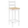 Set de bar 3 piezas madera maciza de pino blanco de vidaXL, muebles para cocinas y comedores - Ref: Foro24-4005689, Precio: 1...