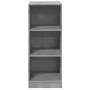 Armario de madera de ingeniería gris hormigón 48x41x102 cm de vidaXL, Organizadores de vestidores y perchas de barra - Ref: F...