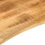 Gebogene Schreibtischplatte mit rauem Mangoholz 100x60x2,5 cm von vidaXL, Schreibtischzubehör und Produkte - Ref: Foro24-3701...