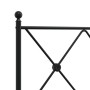 Cabecero de metal negro 180 cm de vidaXL, Cabeceros y pies de cama - Ref: Foro24-376538, Precio: 49,44 €, Descuento: %