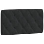 Cabecero de cama acolchado terciopelo negro 100 cm de vidaXL, Cabeceros y pies de cama - Ref: Foro24-374716, Precio: 41,65 €,...