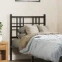 Kopfteil aus schwarzem Metall, 80 cm von vidaXL, Kopf- und Fußteile - Ref: Foro24-376351, Preis: 27,26 €, Rabatt: %