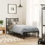 Kopfteil aus schwarzem Metall, 80 cm von vidaXL, Kopf- und Fußteile - Ref: Foro24-376351, Preis: 27,26 €, Rabatt: %
