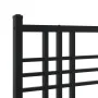 Kopfteil aus schwarzem Metall, 80 cm von vidaXL, Kopf- und Fußteile - Ref: Foro24-376351, Preis: 27,26 €, Rabatt: %