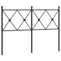 Cabecero de metal negro 120 cm de vidaXL, Cabeceros y pies de cama - Ref: Foro24-376533, Precio: 46,94 €, Descuento: %