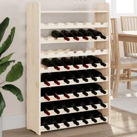 Botellero con tablero superior madera de pino 72,5x25x111,5 cm de vidaXL, Botelleros - Ref: Foro24-4007562, Precio: 55,01 €, ...