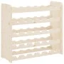 Flaschenregal aus massivem Kiefernholz, 67,5 x 25 x 60 cm von vidaXL, Weinregale - Ref: Foro24-4007557, Preis: 43,66 €, Rabat...