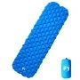 Colchón inflable de camping para 1 persona azul 190x58x6 cm de vidaXL, Colchones de aire - Ref: Foro24-4007115, Precio: 30,38...