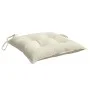 Cojines sillas de jardín 6 uds tela Oxford crema 40x40x7 cm de vidaXL, Cojines para sillas y sofás - Ref: Foro24-361458, Prec...