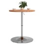 Mesa alta de madera maciza de haya Ø60x90,5 cm de vidaXL, Mesas de cocina y de comedor - Ref: Foro24-3270630, Precio: 111,93 ...