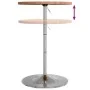 Mesa alta de madera maciza de haya Ø60x90,5 cm de vidaXL, Mesas de cocina y de comedor - Ref: Foro24-3270630, Precio: 108,98 ...