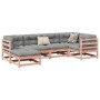 Set de sofás jardín 6 pzas con cojines madera abeto Douglas de vidaXL, Conjuntos de jardín - Ref: Foro24-3299525, Precio: 599...