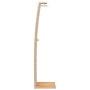 Ducha de exterior ratán PE y madera acacia beige 55x60x224 cm de vidaXL, Accesorios para piscinas y spa - Ref: Foro24-368211,...