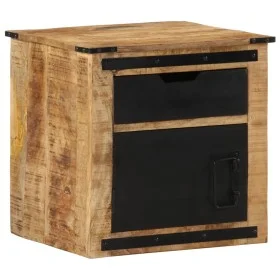 Solid mango wood bedside table 40x40x45 cm by vidaXL, Nightstands - Ref: Foro24-358915, Price: 110,85 €, Discount: %