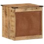 Mesita de noche madera maciza de mango 40x40x45 cm de vidaXL, Mesitas de noche - Ref: Foro24-358915, Precio: 96,20 €, Descuen...