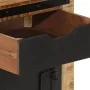 Mesita de noche madera maciza de mango 40x40x45 cm de vidaXL, Mesitas de noche - Ref: Foro24-358915, Precio: 110,85 €, Descue...