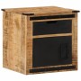 Mesita de noche madera maciza de mango 40x40x45 cm de vidaXL, Mesitas de noche - Ref: Foro24-358915, Precio: 96,20 €, Descuen...