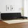 Juego de sofás 2 piezas terciopelo negro de vidaXL, Sofás - Ref: Foro24-3216298, Precio: 421,55 €, Descuento: %