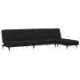 Juego de sofás 2 piezas terciopelo negro de vidaXL, Sofás - Ref: Foro24-3216298, Precio: 421,55 €, Descuento: %