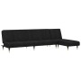 Juego de sofás 2 piezas terciopelo negro de vidaXL, Sofás - Ref: Foro24-3216298, Precio: 419,22 €, Descuento: %