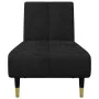 Juego de sofás 2 piezas terciopelo negro de vidaXL, Sofás - Ref: Foro24-3216298, Precio: 421,55 €, Descuento: %