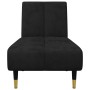 Juego de sofás 2 piezas terciopelo negro de vidaXL, Sofás - Ref: Foro24-3216298, Precio: 419,22 €, Descuento: %