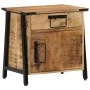 Mesita de noche madera maciza de mango 40x30x42 cm de vidaXL, Mesitas de noche - Ref: Foro24-358917, Precio: 85,51 €, Descuen...