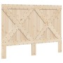 Estructura de cama con cabecero madera pino gris 160x200 cm de vidaXL, Camas y somieres - Ref: Foro24-3281583, Precio: 238,55...
