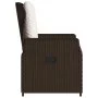 Sillones reclinables de jardín 2 uds ratán sintético marrón de vidaXL, Sillas de jardín - Ref: Foro24-368653, Precio: 202,19 ...