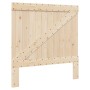 Estructura de cama con cabecero madera maciza pino 100x200 cm de vidaXL, Camas y somieres - Ref: Foro24-3281557, Precio: 145,...