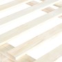 Estructura de cama con cabecero madera maciza pino 100x200 cm de vidaXL, Camas y somieres - Ref: Foro24-3281557, Precio: 145,...
