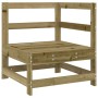 Juego de sofás de jardín 8 pzas madera de pino impregnada de vidaXL, Conjuntos de jardín - Ref: Foro24-3250583, Precio: 480,2...