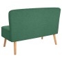 Sofá de tela verde 117x55,5x77 cm en Sofás | Comprar online en Foru.es