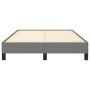 Estructura de cama tela gris oscuro 120x190 cm de vidaXL, Camas y somieres - Ref: Foro24-3269606, Precio: 111,21 €, Descuento: %