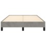 Estructura de cama terciopelo gris claro 120x190 cm de vidaXL, Camas y somieres - Ref: Foro24-3269625, Precio: 111,78 €, Desc...