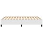 Estructura de cama cuero sintético blanco 120x190 cm de vidaXL, Camas y somieres - Ref: Foro24-3269646, Precio: 102,95 €, Des...