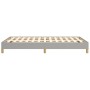 Estructura de cama tela gris claro 120x190 cm de vidaXL, Camas y somieres - Ref: Foro24-3269612, Precio: 93,07 €, Descuento: %