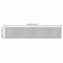 Alfombra rectangular bambú negro 100x500 cm de vidaXL, Alfombras - Ref: Foro24-376822, Precio: 53,25 €, Descuento: %