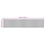 Alfombra rectangular bambú marrón oscuro 100x500 cm de vidaXL, Alfombras - Ref: Foro24-376965, Precio: 53,31 €, Descuento: %