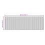 Alfombra rectangular bambú gris 100x300 cm de vidaXL, Alfombras - Ref: Foro24-376952, Precio: 41,87 €, Descuento: %