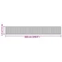 Alfombra rectangular bambú negro 70x500 cm de vidaXL, Alfombras - Ref: Foro24-376888, Precio: 43,11 €, Descuento: %