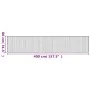 Alfombra rectangular bambú color natural 80x400 cm de vidaXL, Alfombras - Ref: Foro24-376919, Precio: 46,04 €, Descuento: %