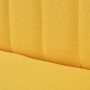 Sofá de tela amarillo 117x55,5x77 cm en Sofás | Comprar online en Foru.es