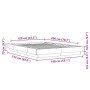 Estructura de cama madera de ingeniería negra 120x200 cm de vidaXL, Camas y somieres - Ref: Foro24-3281197, Precio: 156,89 €,...