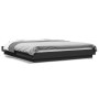 Estructura de cama madera de ingeniería negra 160x200 cm de vidaXL, Camas y somieres - Ref: Foro24-3281176, Precio: 170,31 €,...