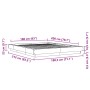 Estructura de cama madera de ingeniería negra 160x200 cm de vidaXL, Camas y somieres - Ref: Foro24-3281176, Precio: 170,31 €,...