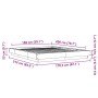 Estructura de cama madera de ingeniería negra 150x200 cm de vidaXL, Camas y somieres - Ref: Foro24-3281183, Precio: 166,53 €,...