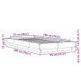 Estructura de cama madera de ingeniería roble Sonoma 75x190 cm de vidaXL, Camas y somieres - Ref: Foro24-3281247, Precio: 121...