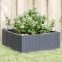 Jardinera con clavijas PP gris 42,5x42,5x28,5 cm de vidaXL, Maceteros y jardineras - Ref: Foro24-368004, Precio: 19,20 €, Des...